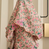 Viola Ramie Selendang in Rosé