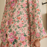 Viola Ramie Kebaya Set in Rosé