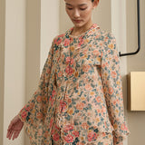 Viola Ramie Selendang in Peach