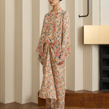 Viola Ramie Kebaya Set in Peach