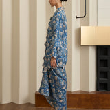 Florentine Ramie Kebaya Top in Horizon