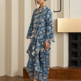 Florentine Ramie Kebaya Top in Horizon