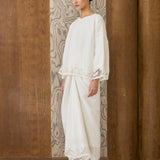 Khalisa Linen Kedah Set in Porcelain