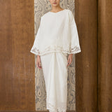 Khalisa Linen Kedah Set in Porcelain