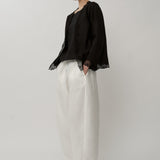 Sculptor Linen Pants in Porcelain