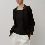 Sculptor Linen Pants in Porcelain
