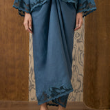 Khalisa Linen Kedah Set in Moonlight