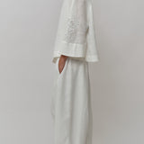 Narumi Linen Tunic in Porcelain