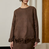 Camille Linen Set in Hazelwood