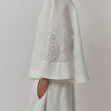 Sculptor Linen Pants in Porcelain