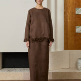 Camille Linen Set in Hazelwood