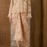 Florentine Ramie Knot Skirt in Dawn