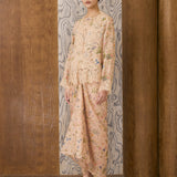 Florentine Ramie Knot Skirt in Dawn