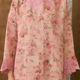 Rosetta Ramie Kedah Set in Peach Floral