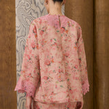 Rosetta Ramie Kedah Set in Peach Floral