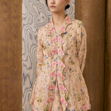 Florentine Ramie Kebaya Top in Dawn