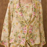 Dian 2-Piece Ramie Kebaya Set in Longan