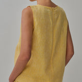 Midtown Linen Top in Mango
