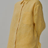 Friday Linen Shirt in Mango