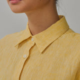 Friday Linen Shirt in Mango