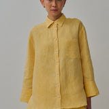 Friday Linen Shirt in Mango