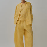 Friday Linen Shirt in Mango