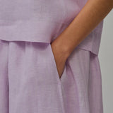 Sculptor Linen Pants in Ube