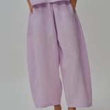 Sculptor Linen Pants in Ube