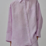 Friday Linen Shirt in Ube