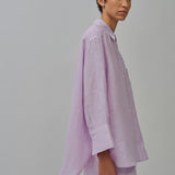 Friday Linen Shirt in Ube