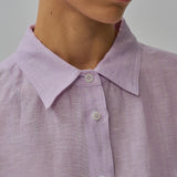 Friday Linen Shirt in Ube