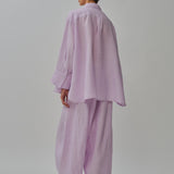Sculptor Linen Pants in Ube