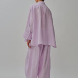 Friday Linen Shirt in Ube