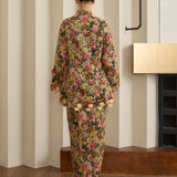 Florentine Ramie Kebaya Top in Dusk