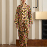 Florentine Ramie Kebaya Top in Dusk