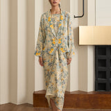 Dian 2-Piece Ramie Kebaya Set in Quince