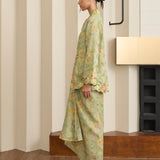 Ophelia Ramie Kebaya Set in Jade