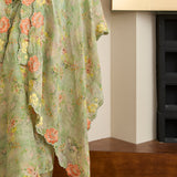 Ophelia Ramie Selendang in Jade