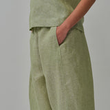 Sculptor Linen Pants in Melon
