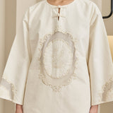 Eden Long Poplin Tunic in Baroque