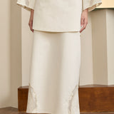 Eden Poplin Skirt in Baroque