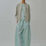 Sculptor Linen Pants in Sea Salt