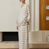 Traditionalist Linen Kedah Set in Sandstone