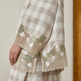 Traditionalist Linen Kedah Set in Sandstone