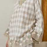 Traditionalist Linen Kedah Set in Sandstone