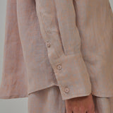 Great Linen Shirt in Peach