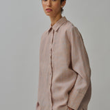 Great Linen Shirt in Peach
