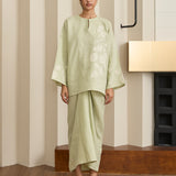 Eloise Linen Kedah Set in Pistachio