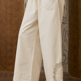 Eden Poplin Trousers in Baroque