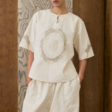 Eden Poplin Tunic in Baroque